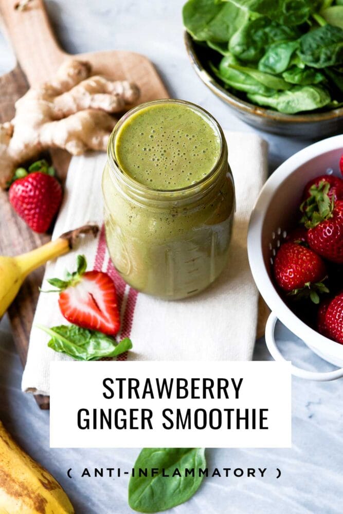 Strawberry Spinach Smoothie