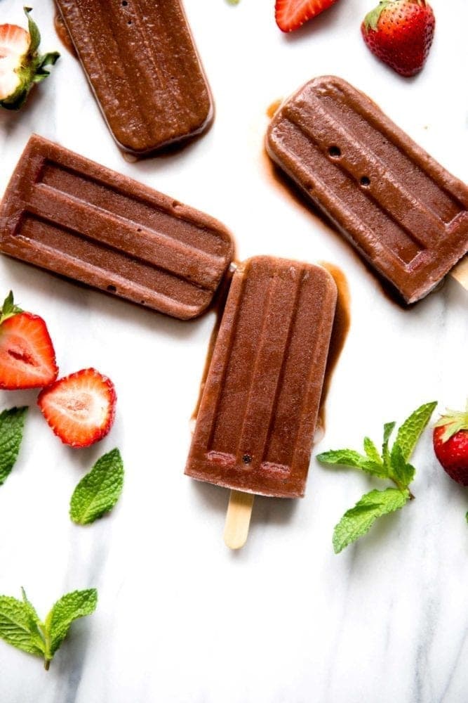 homemade healthy fruit popsicles