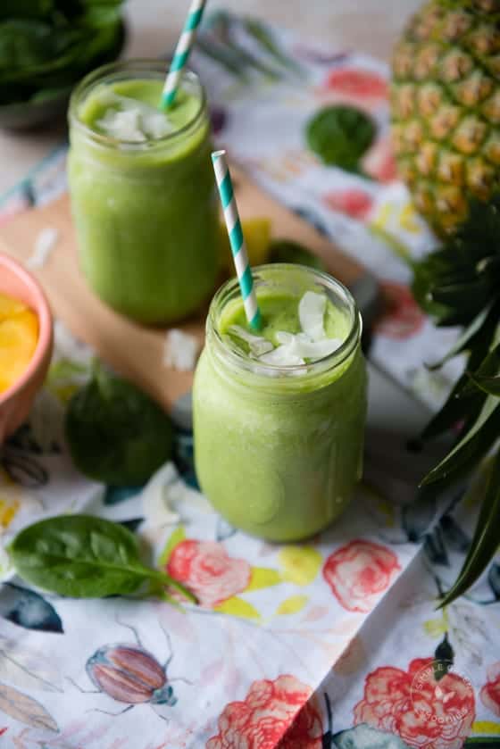 Pina Colada Green Smoothie | Simple Green Smoothies