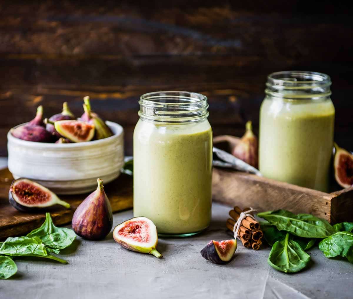 Fig smoothie for the holidays!