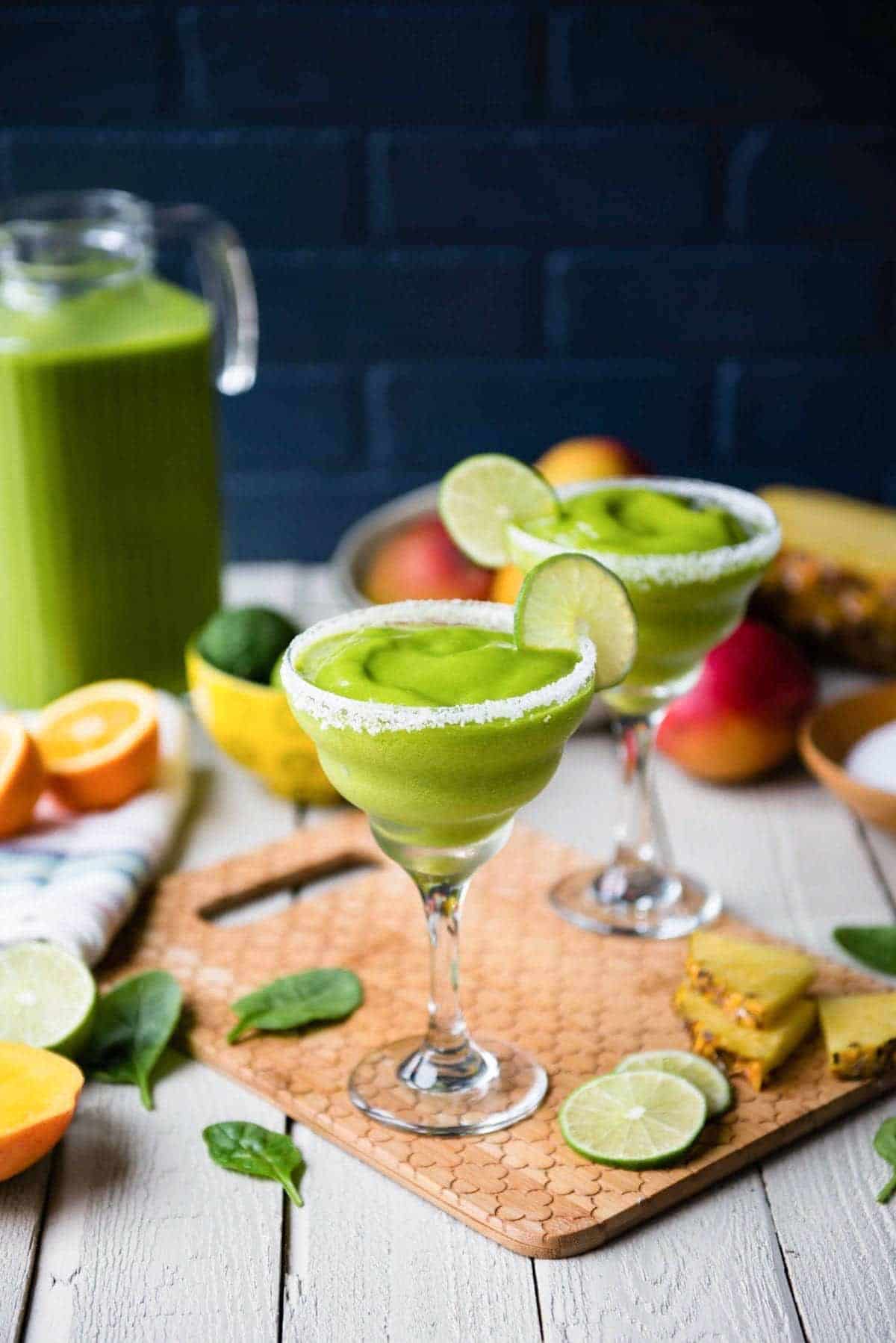 Margarita smoothie mocktail