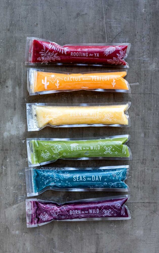 Homemade popsicles you can take on the go