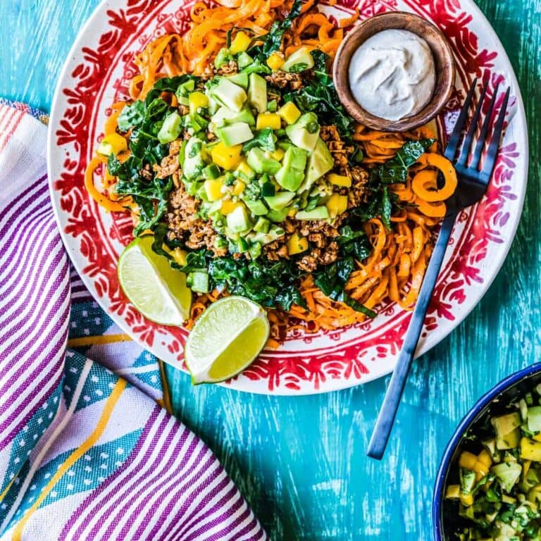 vegetarian taco salad