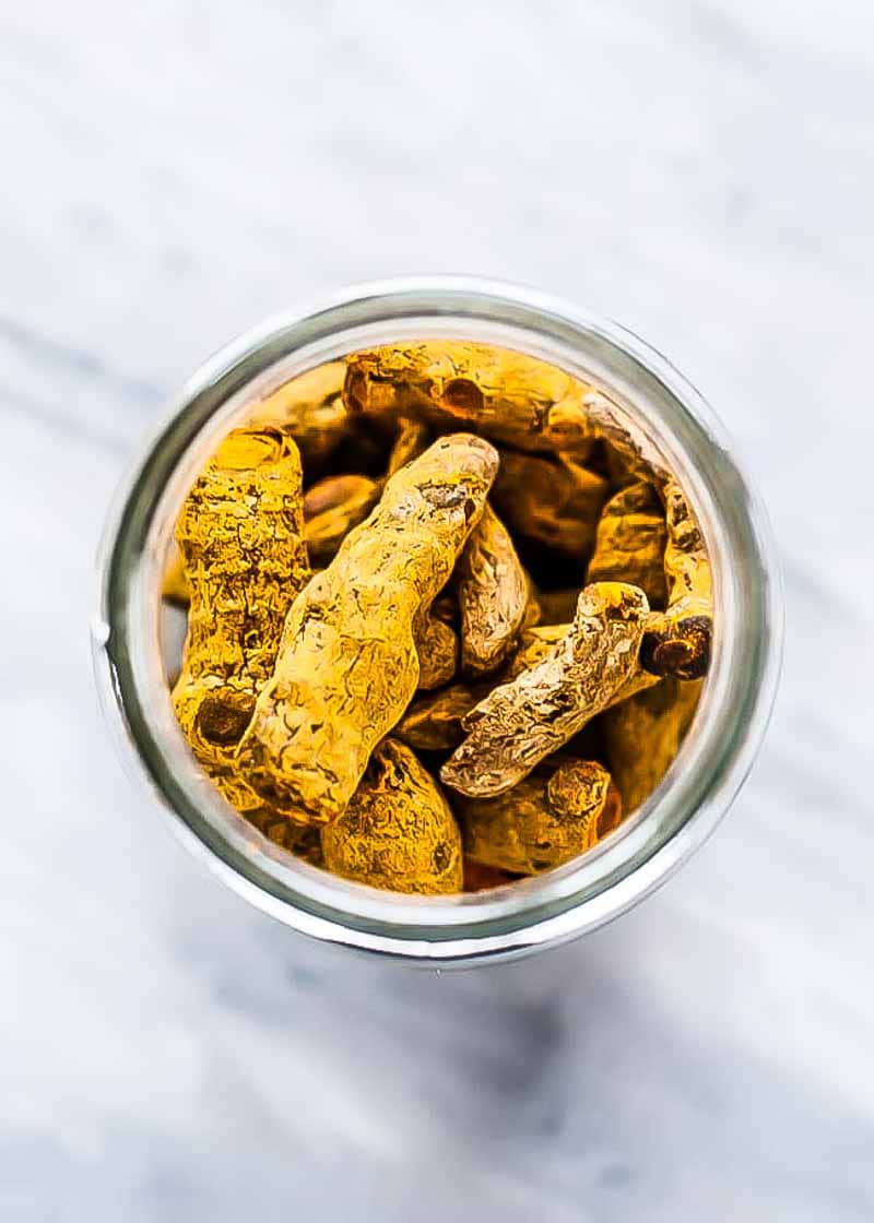 raw turmeric root for tea