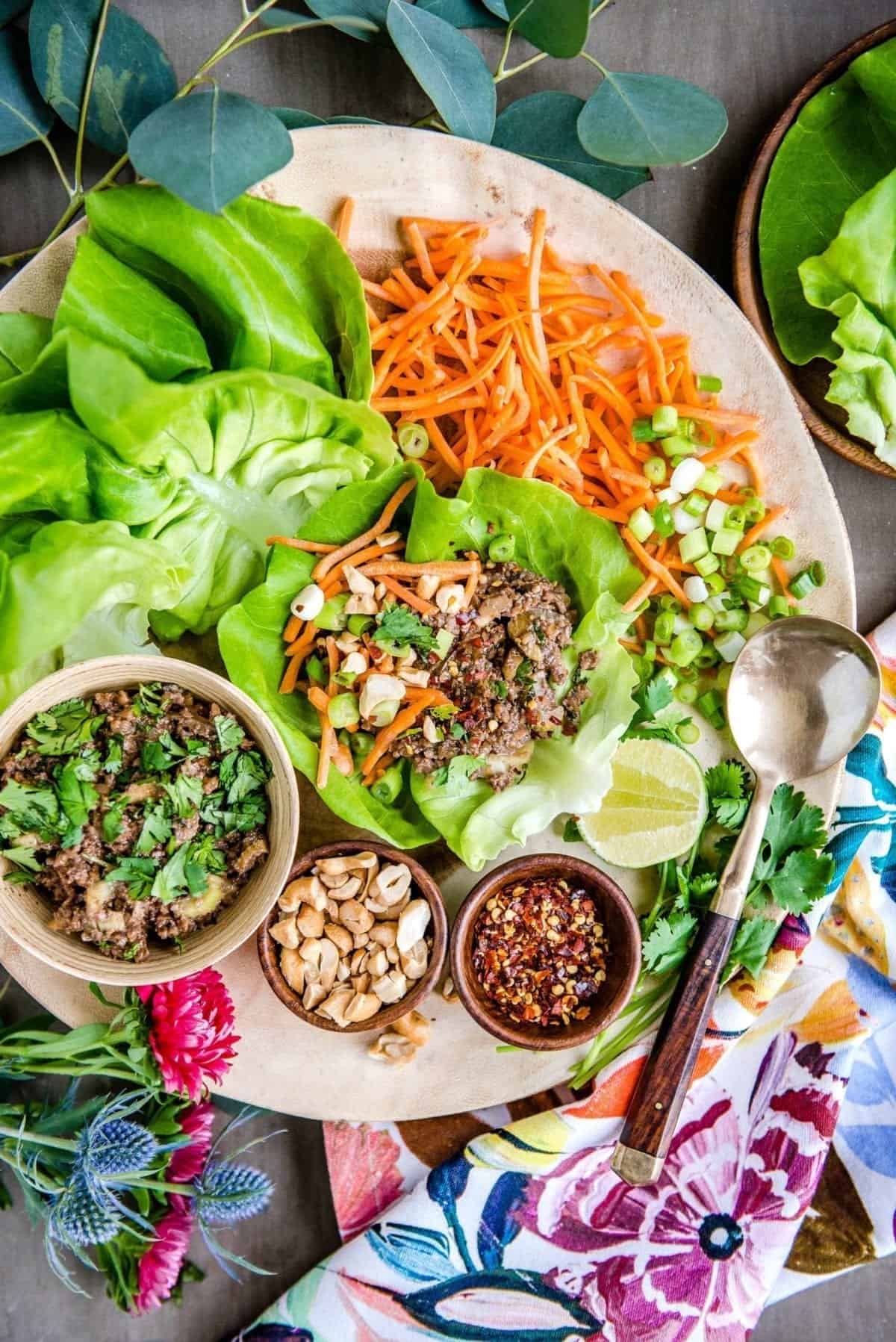 What To Serve With Thai Lettuce Wraps