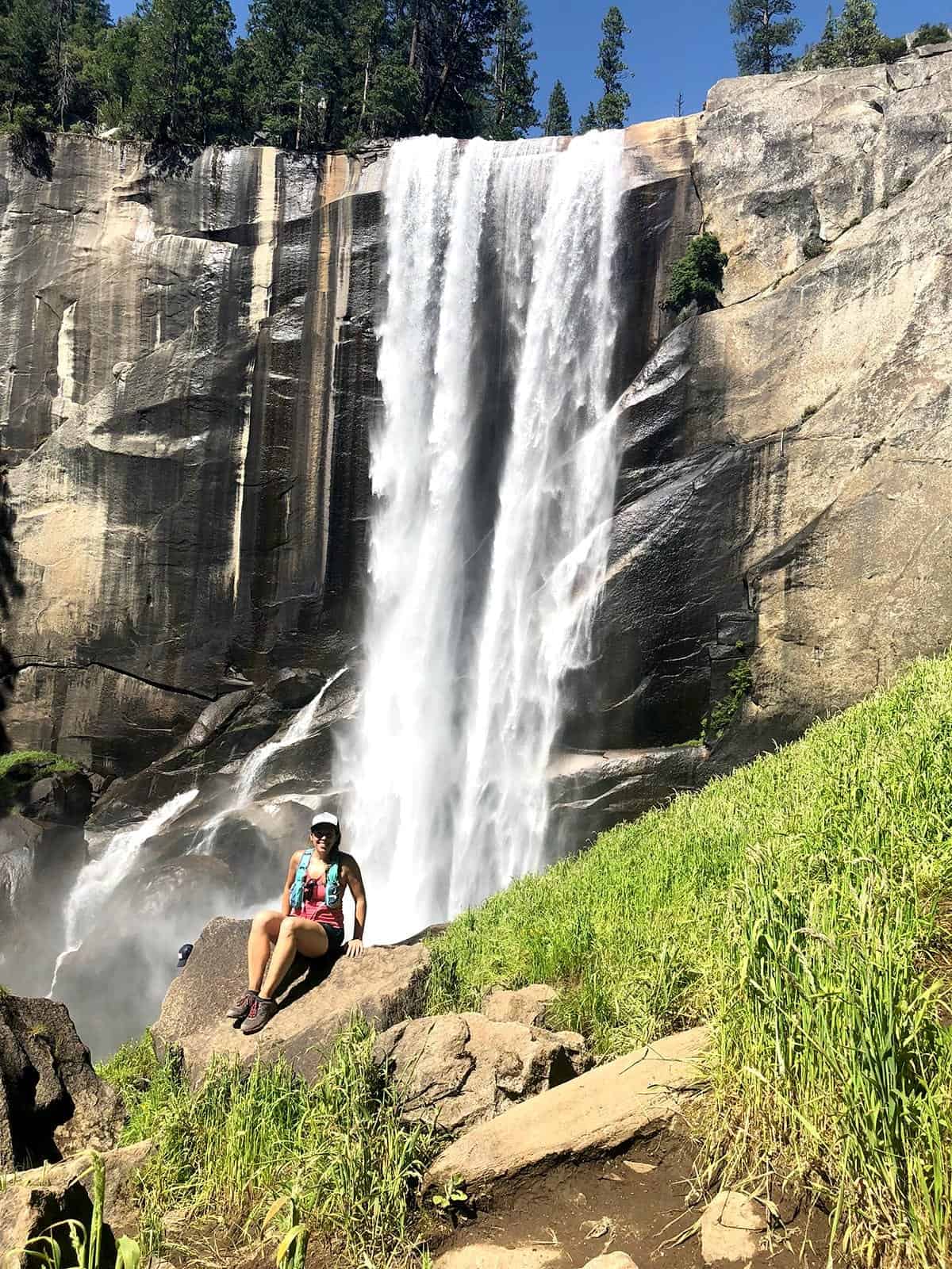 Waterfall in Yosemite National Park