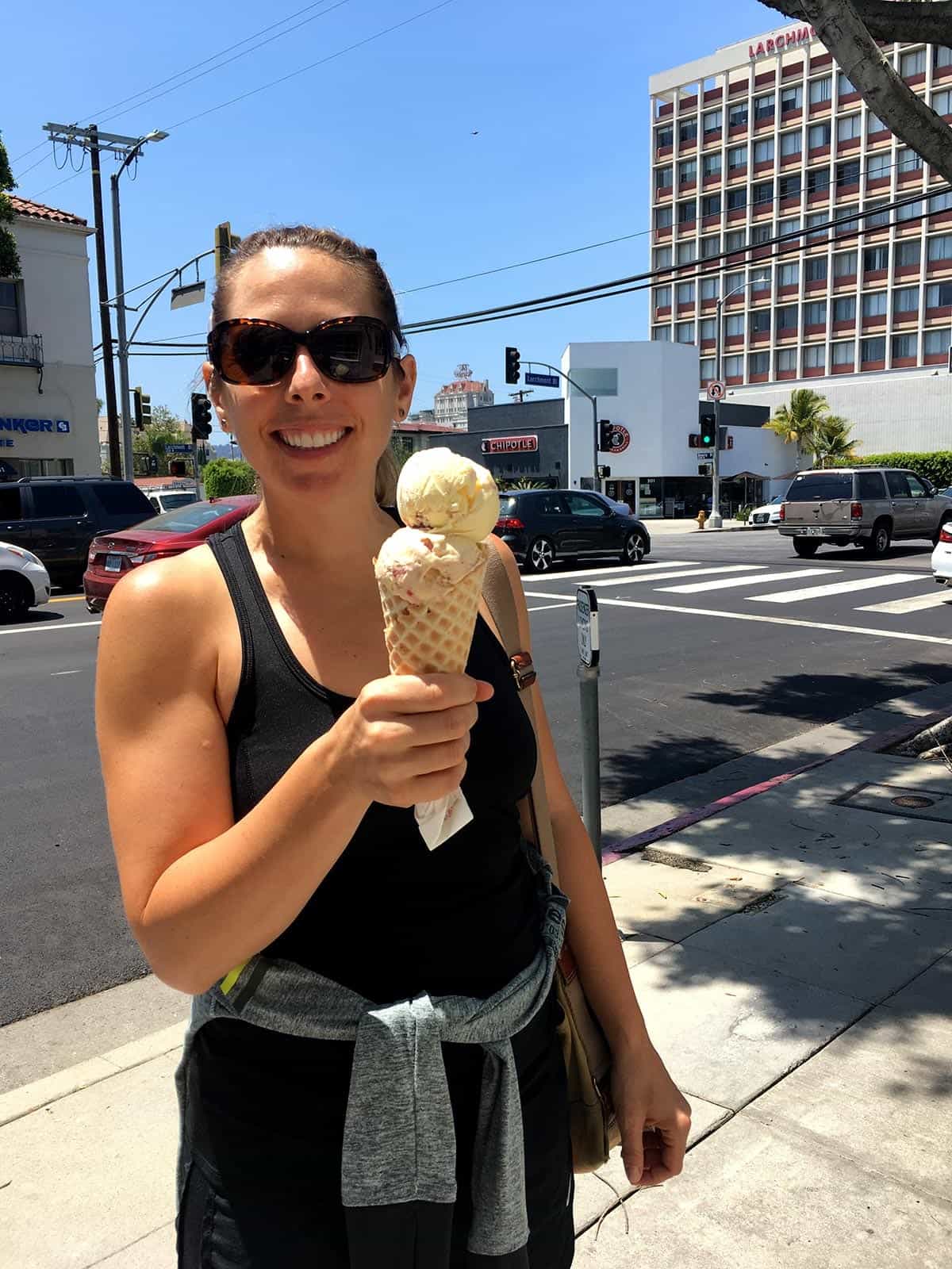 Ice cream from Salt and Straw