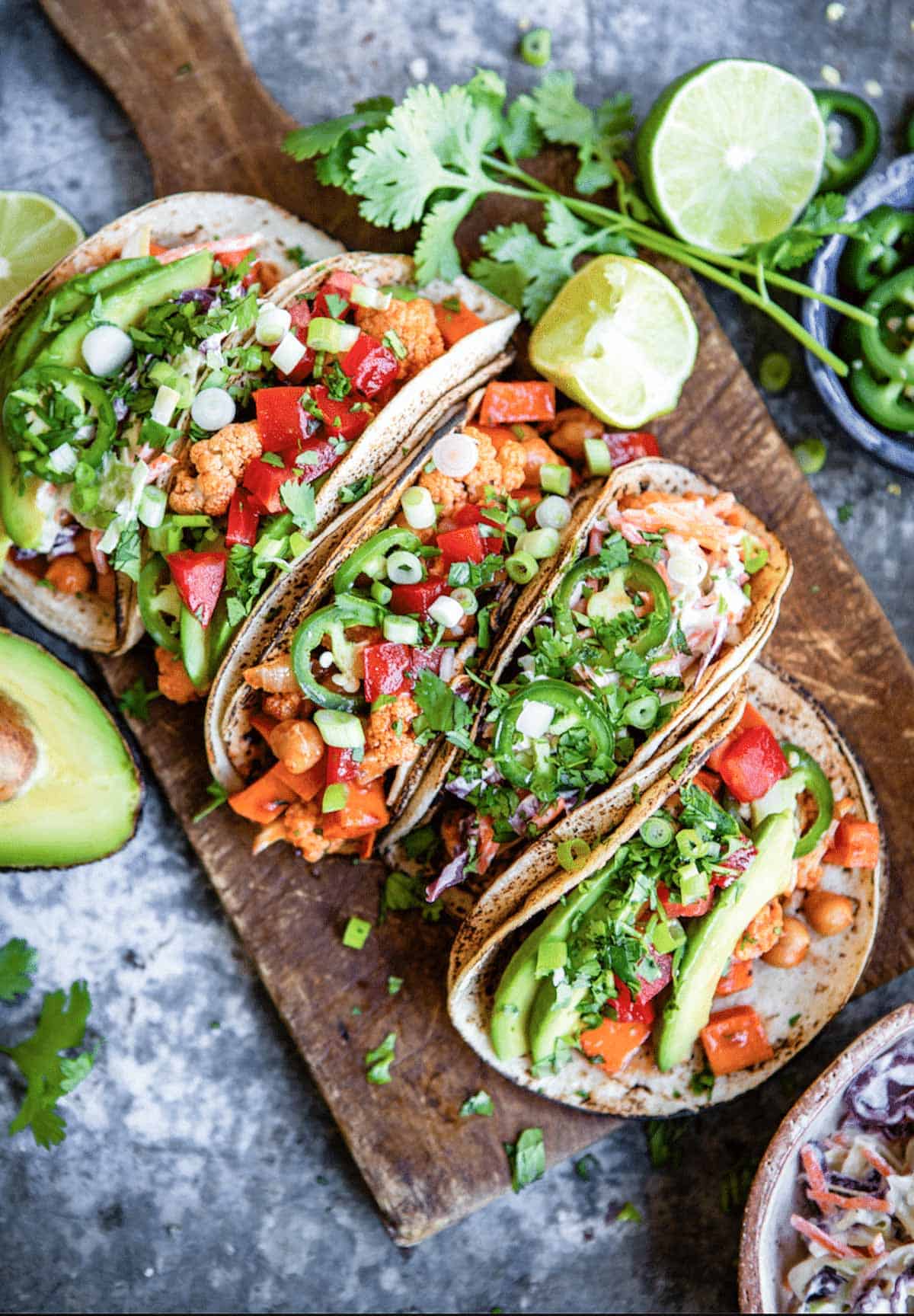 Vegetarian Tacos Recipe - Cartuces