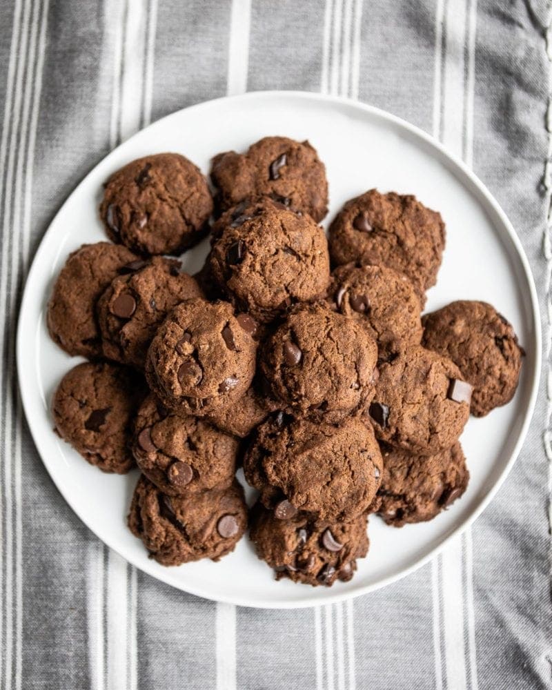 Soft Ginger Cookies with Chocolate Chips