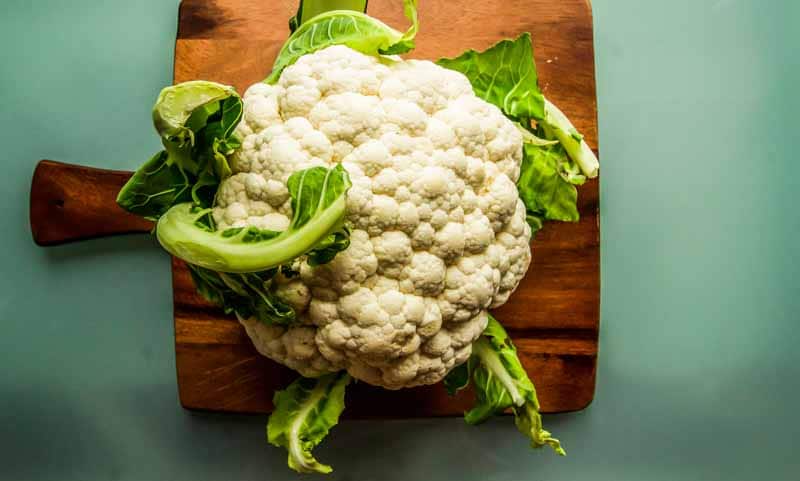 Cauliflower in a smoothie bowl 