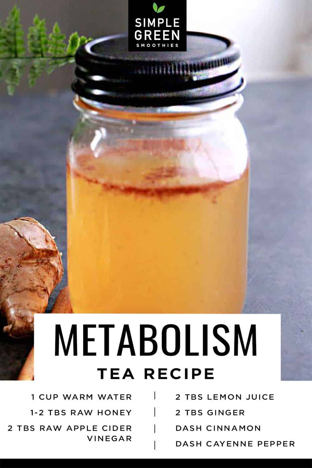 Metabolism Tea Morning Routine Kickstart the FatBurning Process