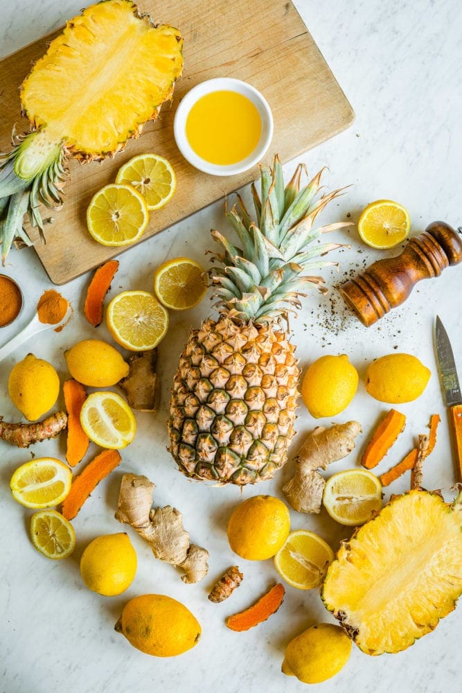 Turmeric Anti-Inflammatory Smoothie Cubes | SimpleGreenSmoothies.com