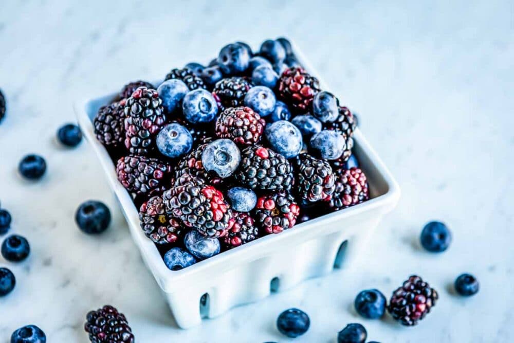 berries are loaded with antioxidants