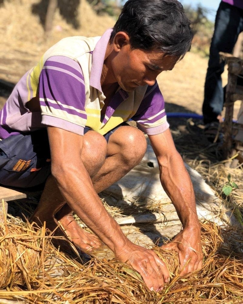 World Hope International teaches local farmers to grow mushrooms