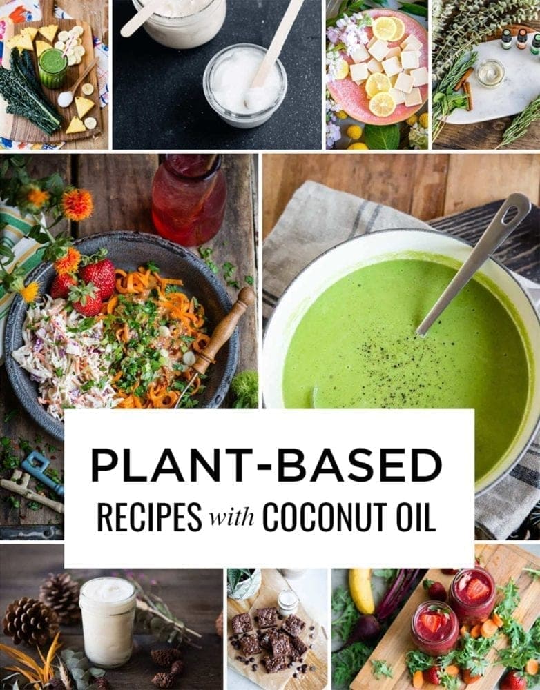 Plant based recipes using coconut oil