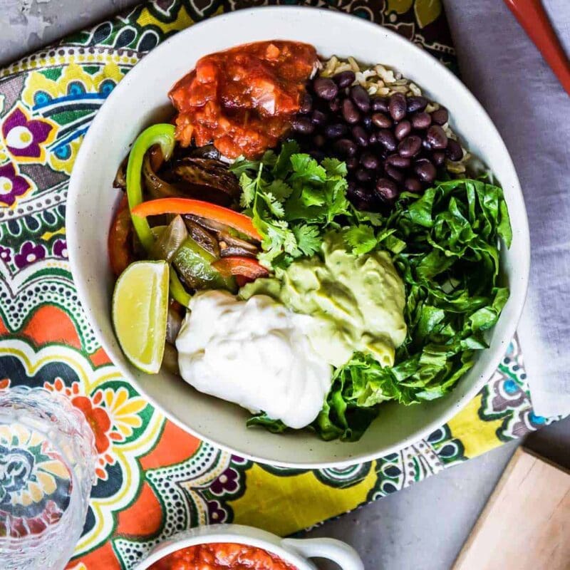 Chipotle Veggie Bowl Simple Green Smoothies