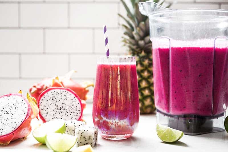 How to make a pink smoothie that tastes good