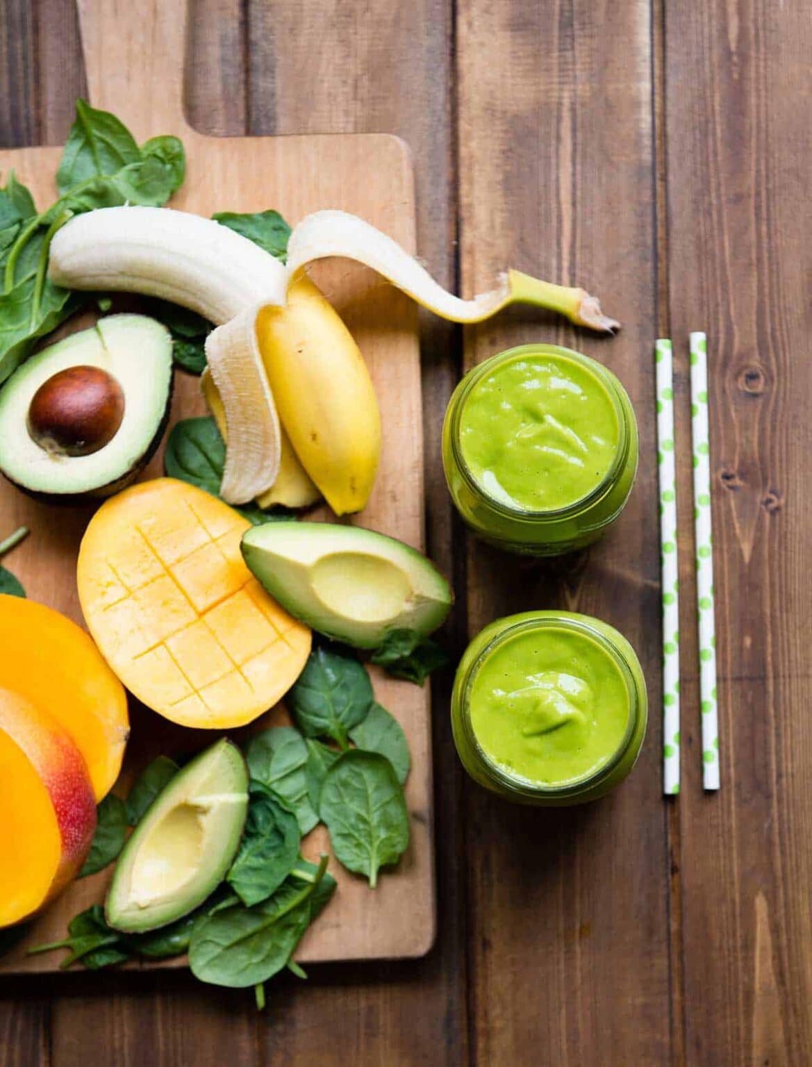 Avocado Banana Smoothie Simple Green Smoothies