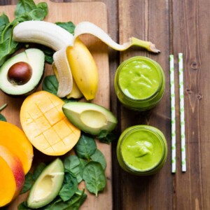 Rich and creamy green smoothie recipe