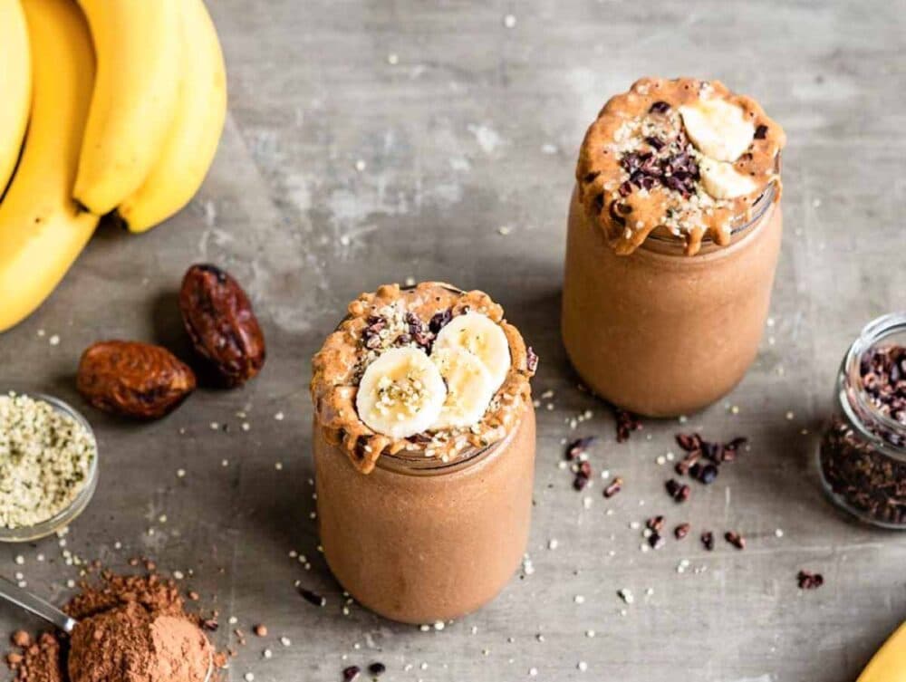 4 Healthy Breakfast Smoothies - Protein Rich + Nutrient Dense Meals