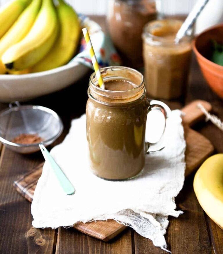 chocolate banana smoothie