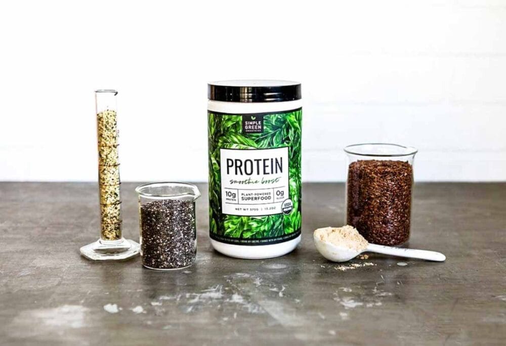 natural protein options for vegan protein powder