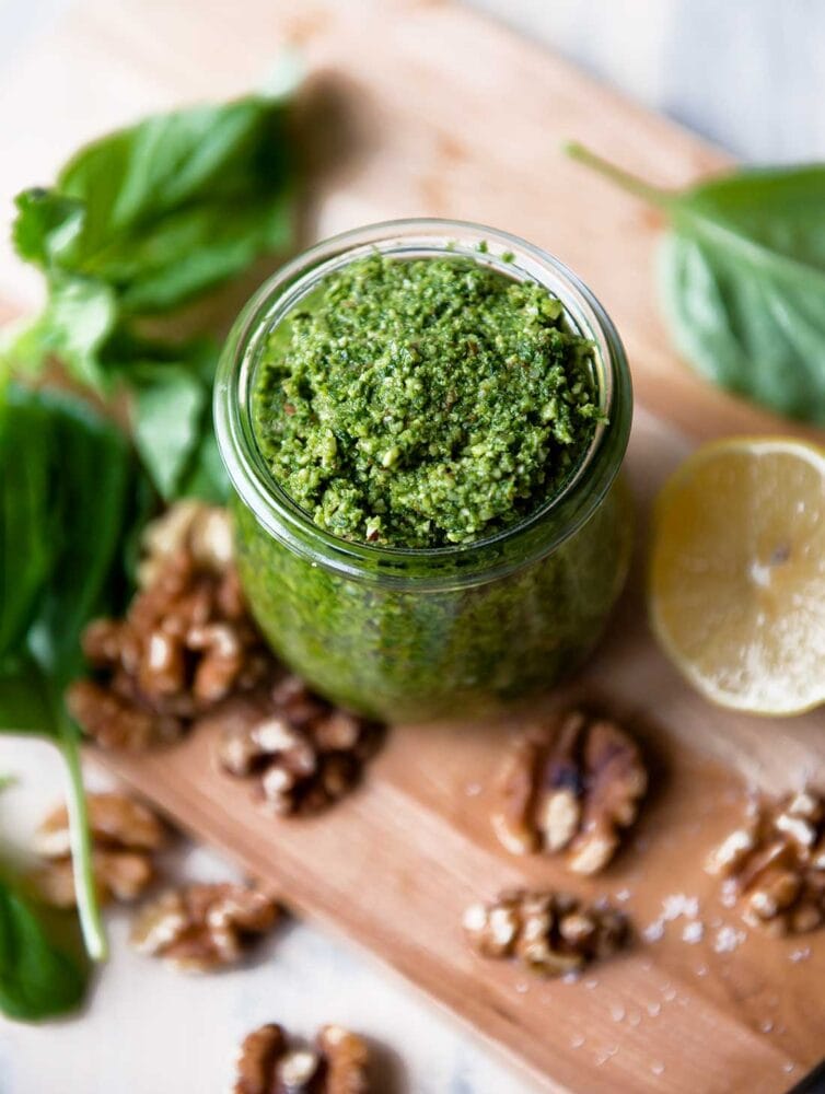 Walnut and Basil Pesto Recipe