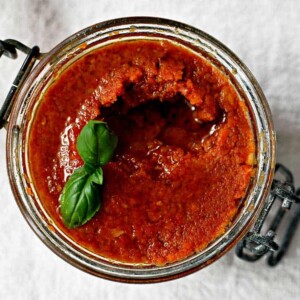 Como fazer pesto de tomate seco