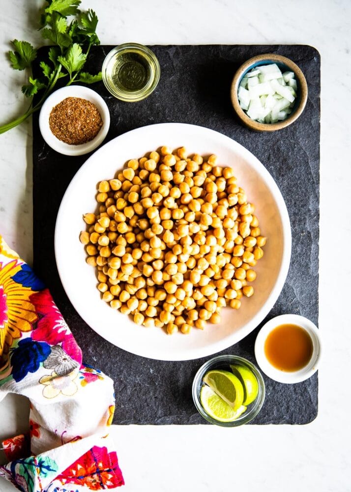 garbanzo beans are the same as chickpeas in this recipe