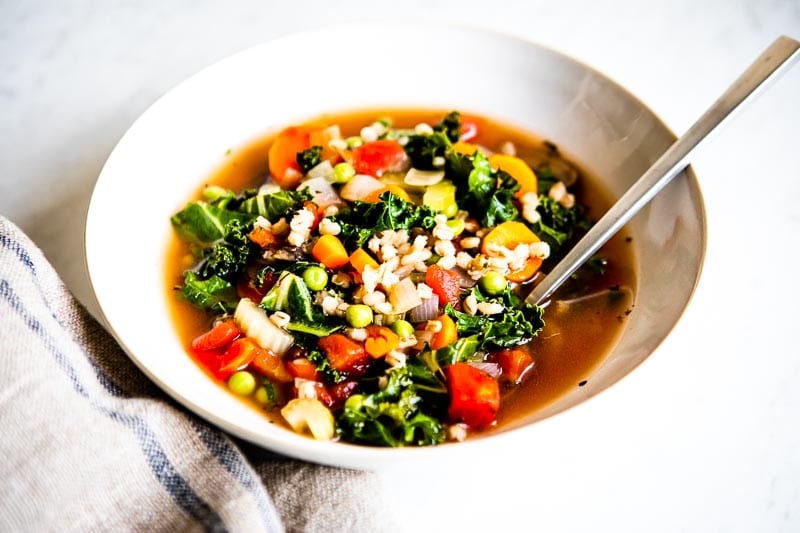 Vegetable Barley Soup - From The Comfort Of My Bowl