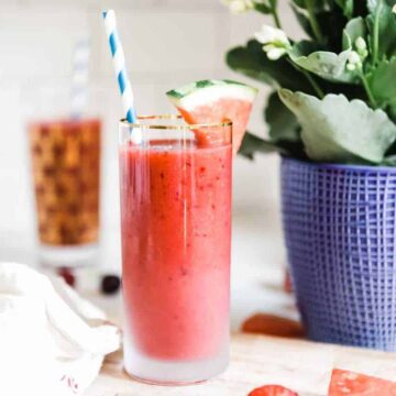 Easy watermelon smoothie recipe