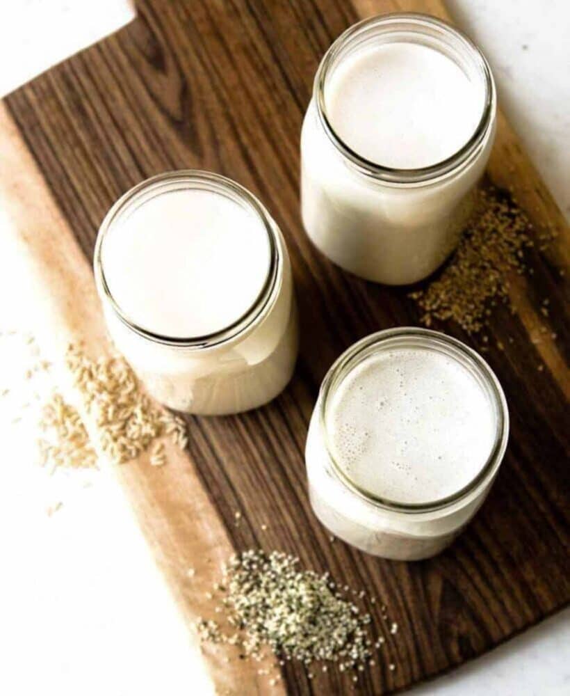 plant based milk recipes
