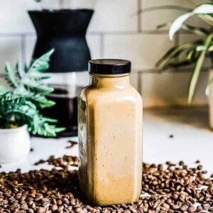 Healthy Coffee Smoothie using protein and caffeine