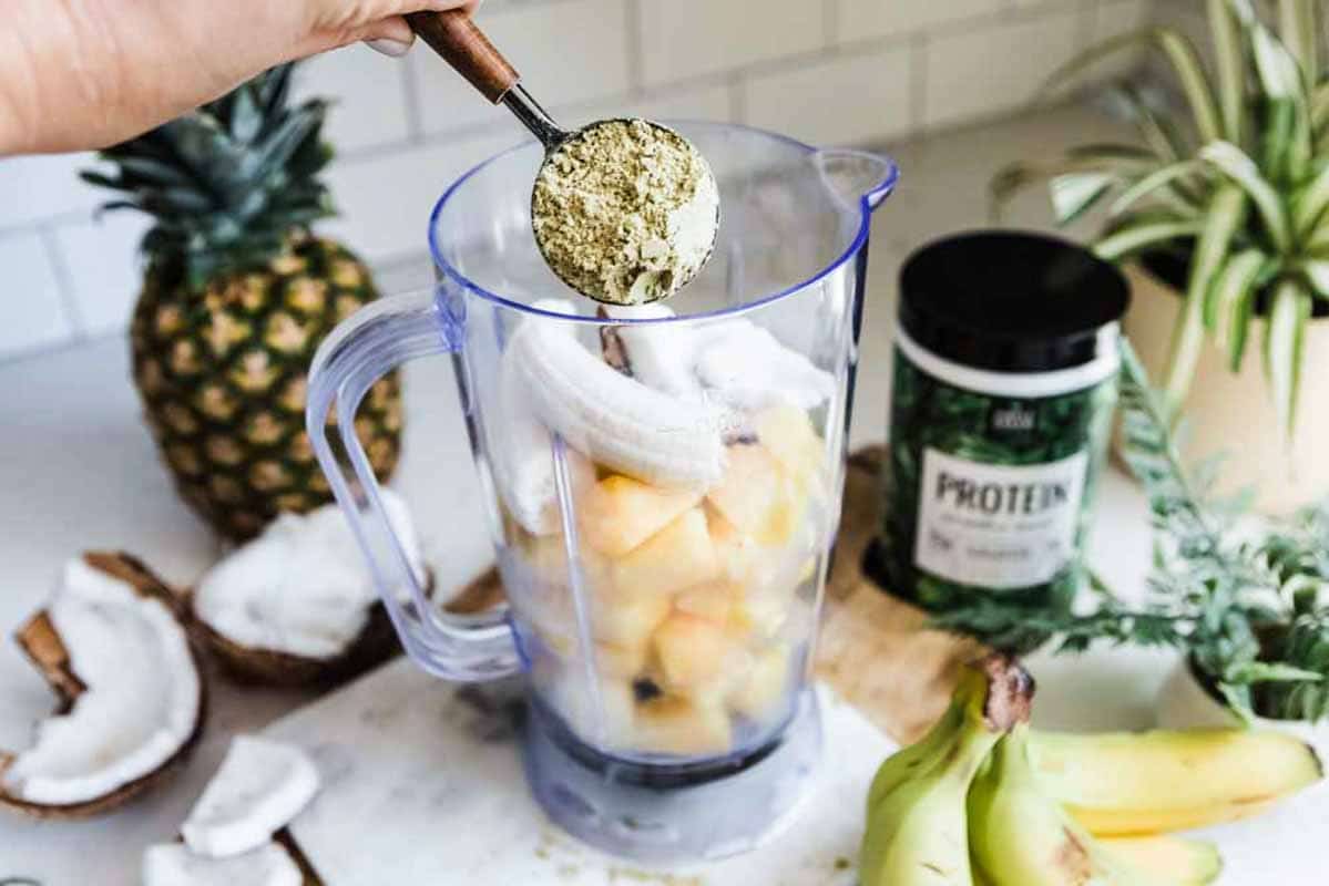 Protein powder to add to a smoothie