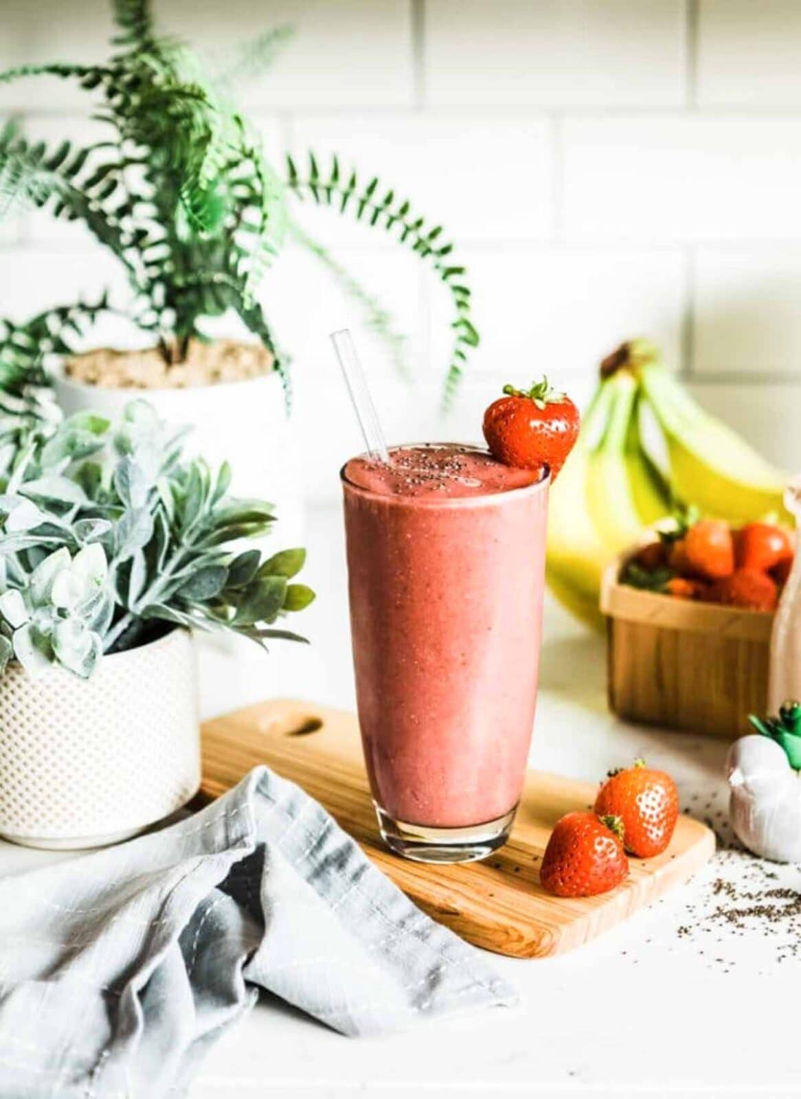 Strawberry Banana Smoothie Simple Green Smoothies