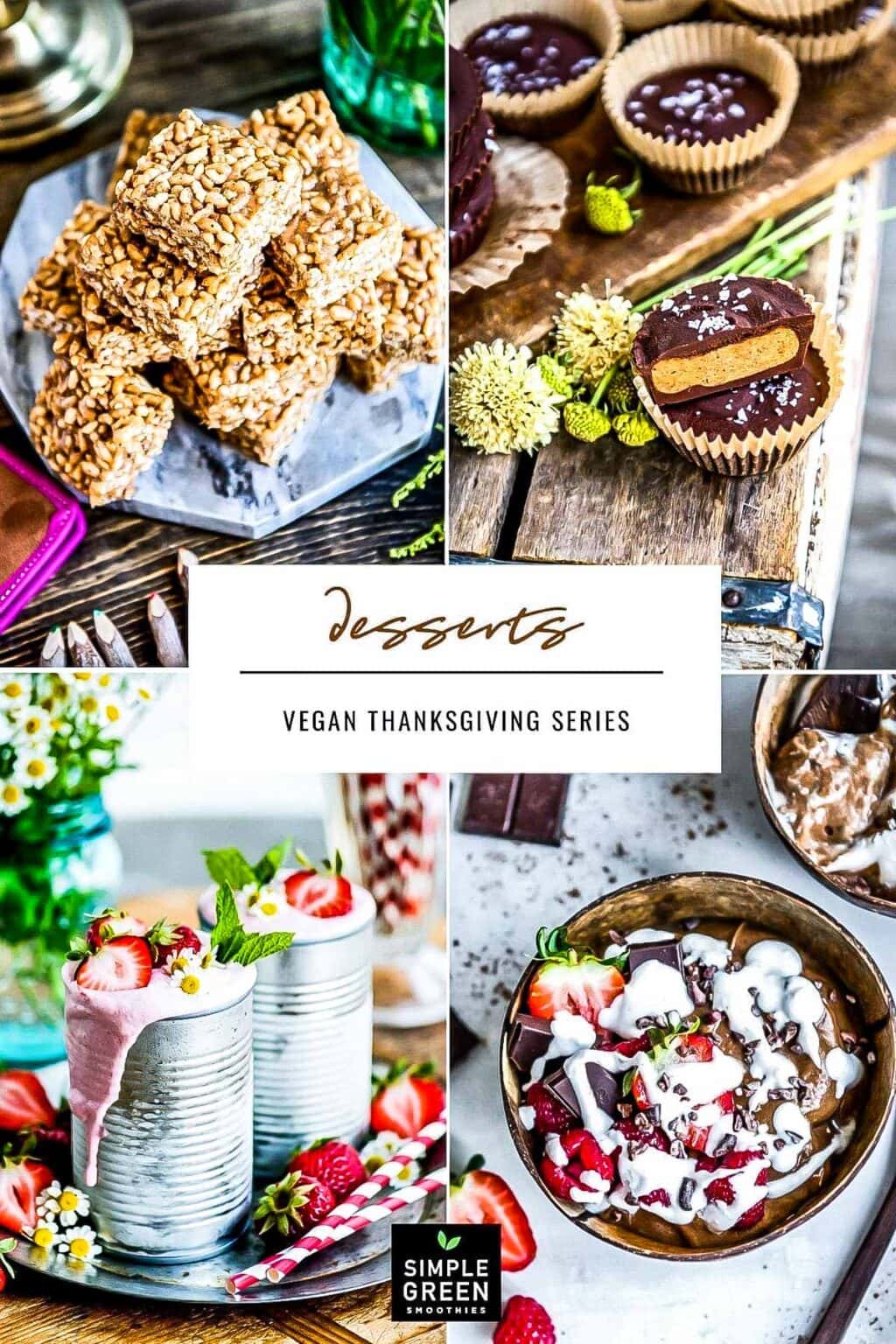 30+ Vegan Thanksgiving Recipes | Tasty Appetizers, Sides & Desserts