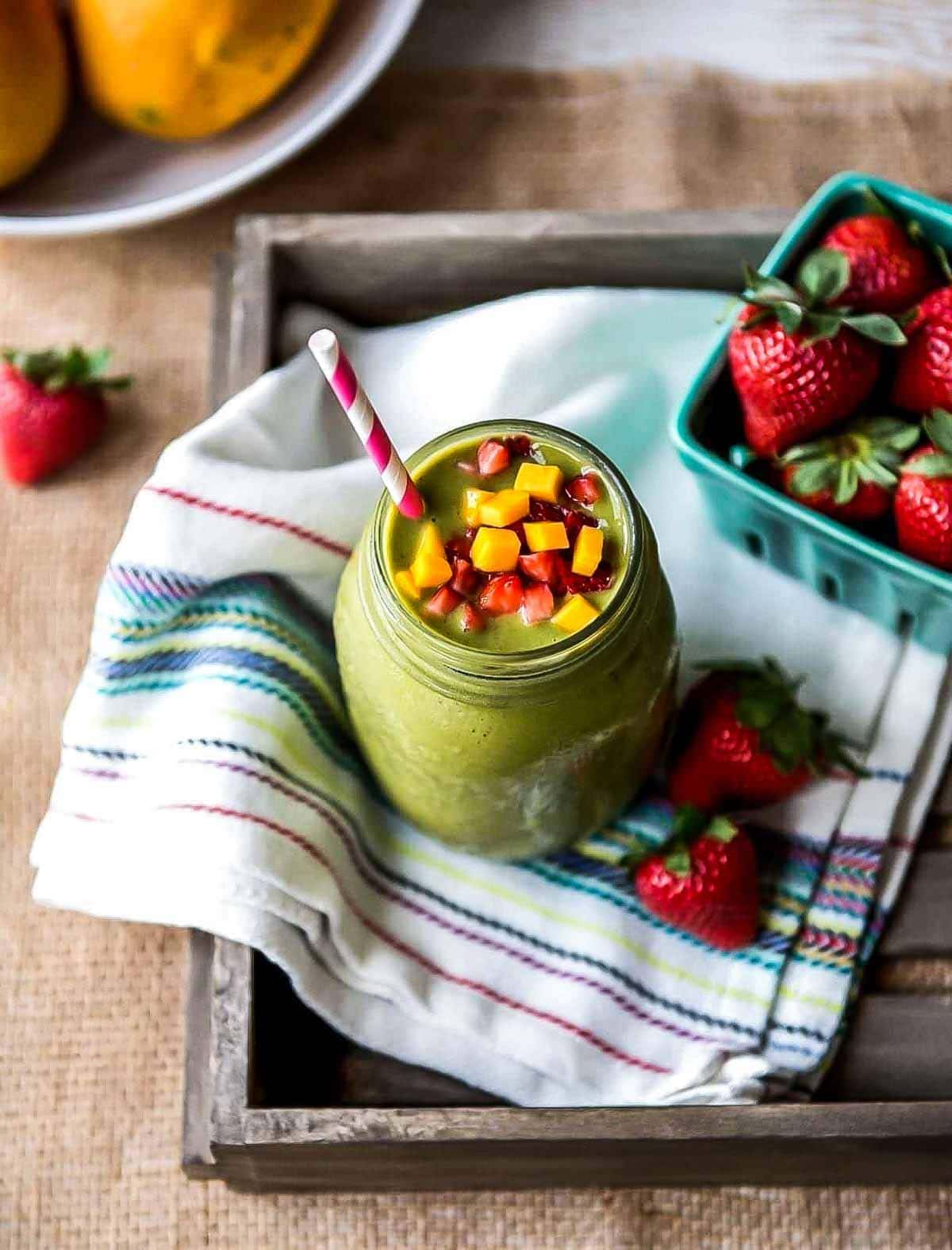 Strawberry Mango Smoothie - Simple Green Smoothies