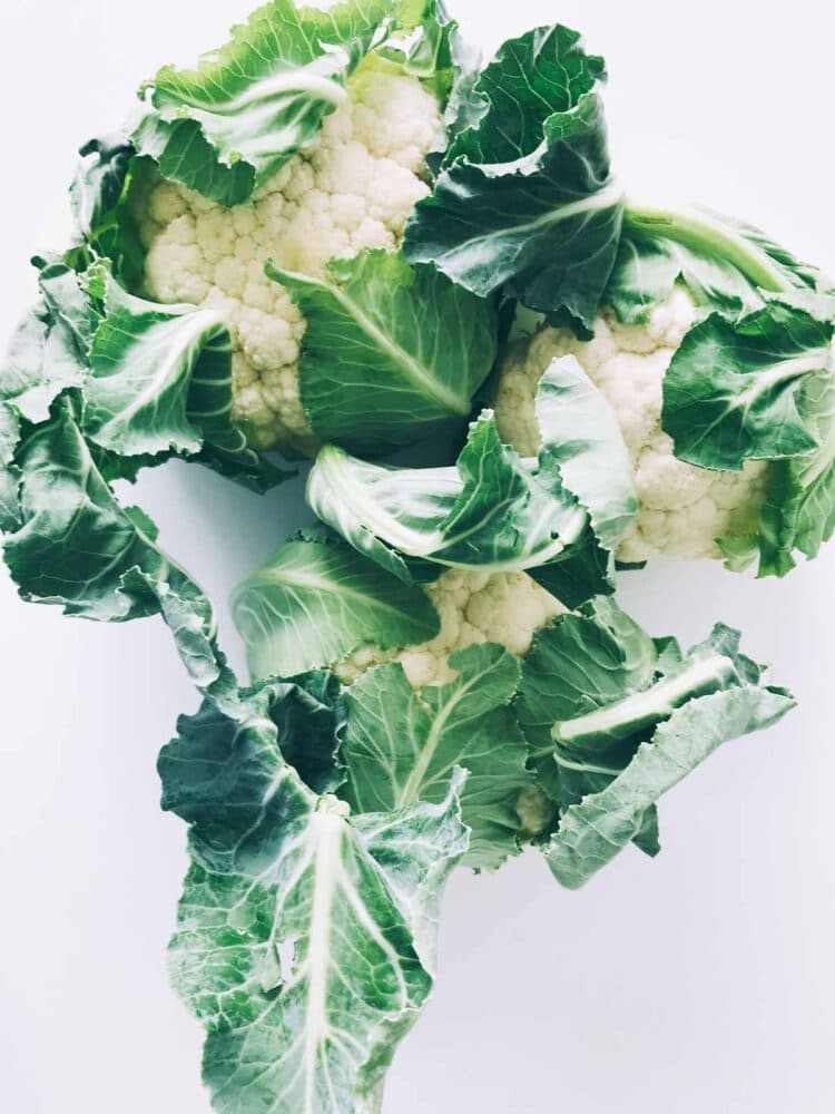 cauliflower is a versatile veggie, like in these vegan cauliflower buffalo wings.