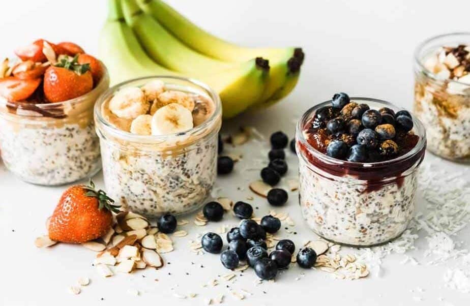 Mason Jars For Overnight Oats Chia Pudding Yogurt Salad - Temu