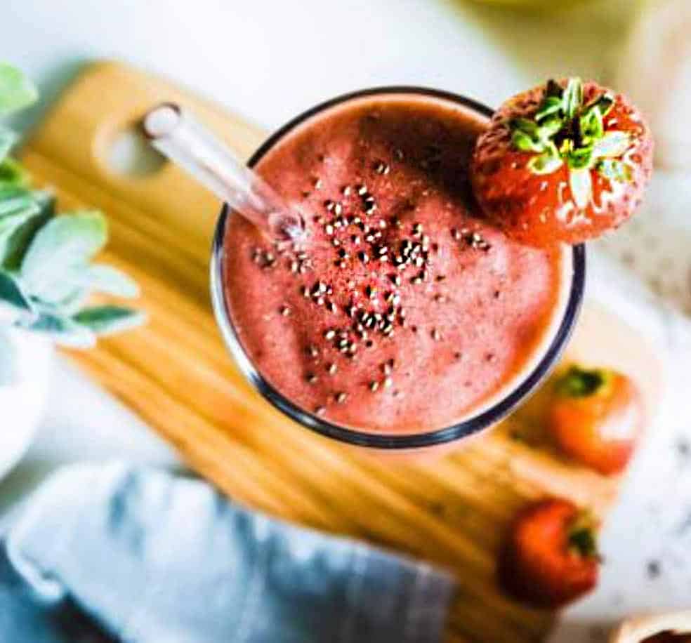 Strawberry Cinnamon Smoothie Recipe