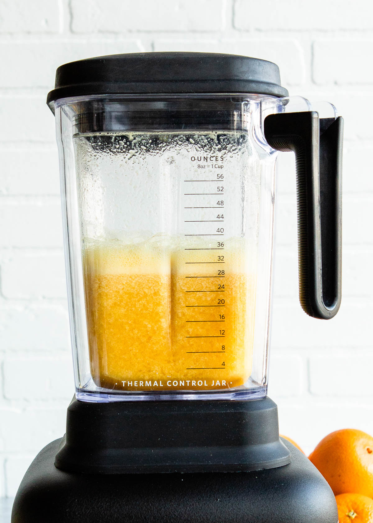 Fresh adrenal cocktail blended in a high-speed blender