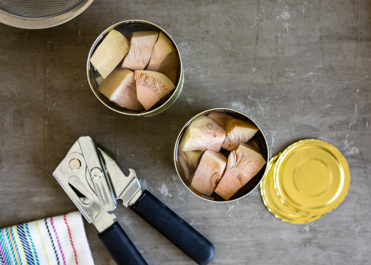 canned jackfruit for tacos.