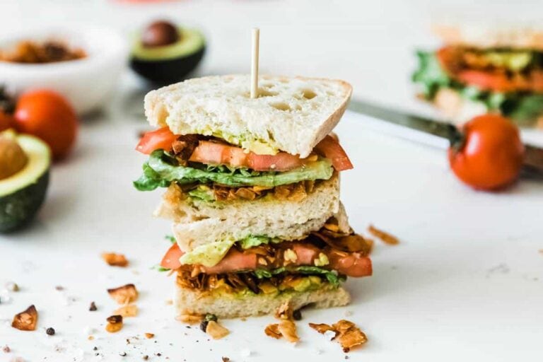 Coconut Bacon BLT recipe