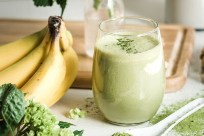 Vanilla matcha smoothies for weight loss.