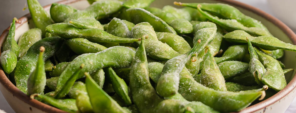  Simple Steamed Edamame