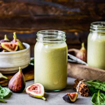 Fig smoothie for the holidays!