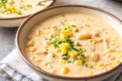 Jalapeno vegan corn chowder recipe