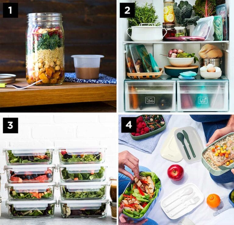 How to Meal Prep Salads Best Containers, Recipes + Tips