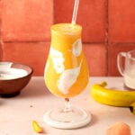 Peaches and cream smoothie ready to drink