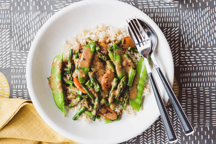 Asparagus StirFry Simple Green Smoothies